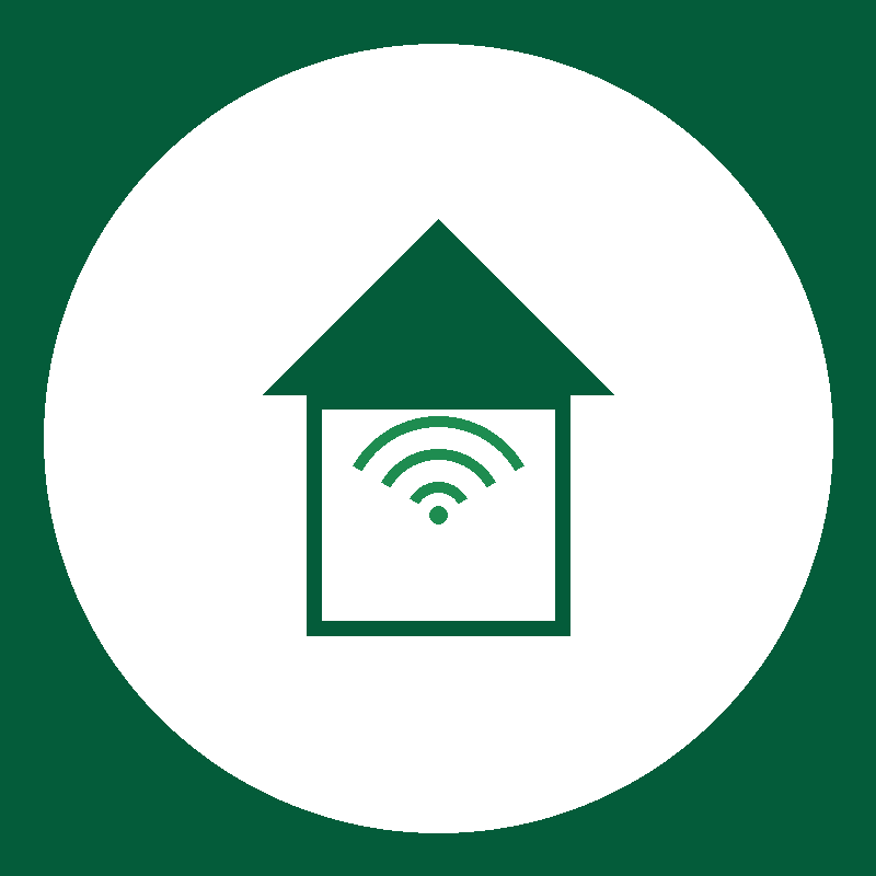 Icono domótica del hogar