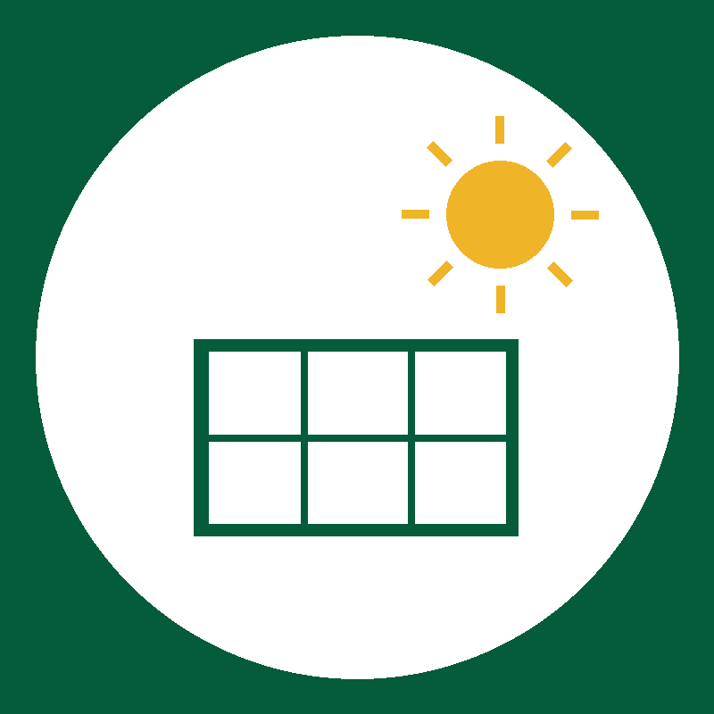 Icono placas solares